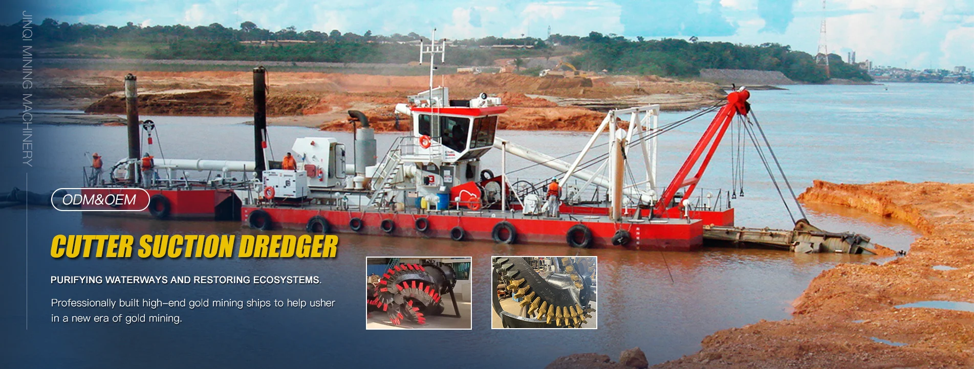 Sina Cutter Suctionis Dredger Supplier