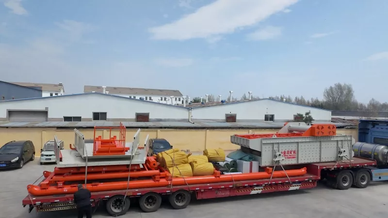 Ordinem repetere ex Asia Centrali! Jinqi Aurum Mining Screen Unit Traba