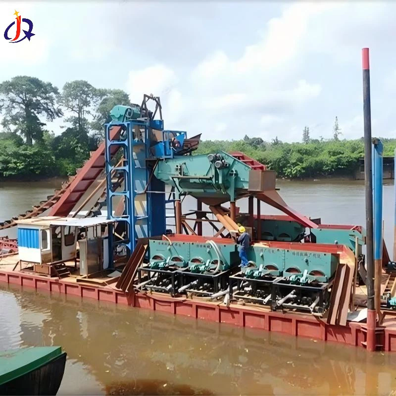 Portable Alluvial Aurum Dredger ad flumen Mining